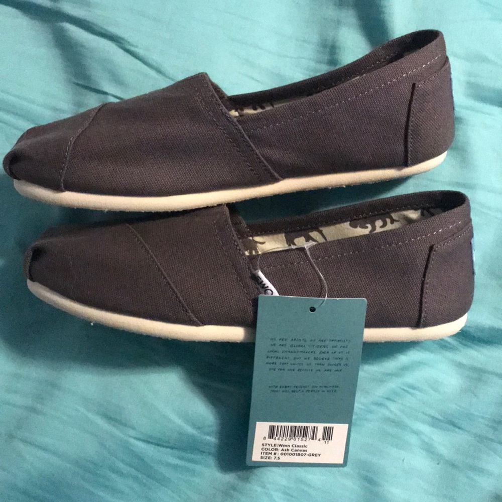 New TOMS Women’s Classic Canvas - Ash